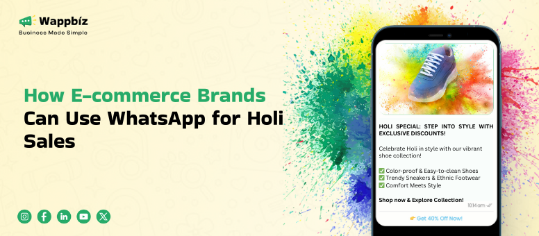 Holi WhatsApp Marketing for E-commerce